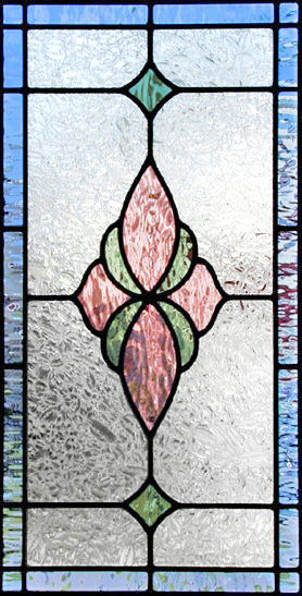 Custom stained glass window