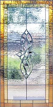 HG340BIG large leaded glass bevel window