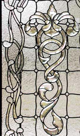 AB03 leaded glass window